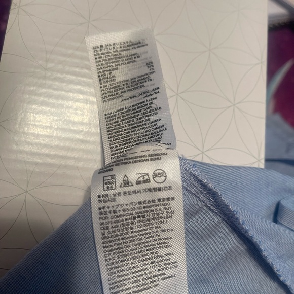 Banana Republic Blue A-Line Skirt Casual Work - Picture 9 of 9